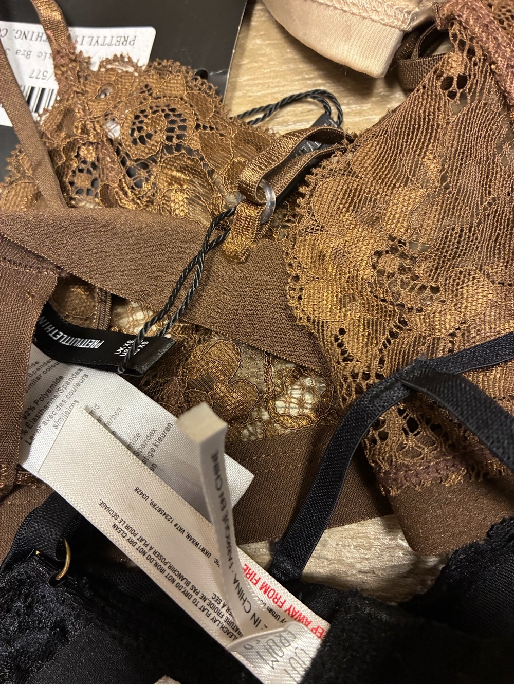 Free People aerie Pretty Little Thing Urban Outfitters 6 Bralettes Satin Lace - Picture 11 of 14